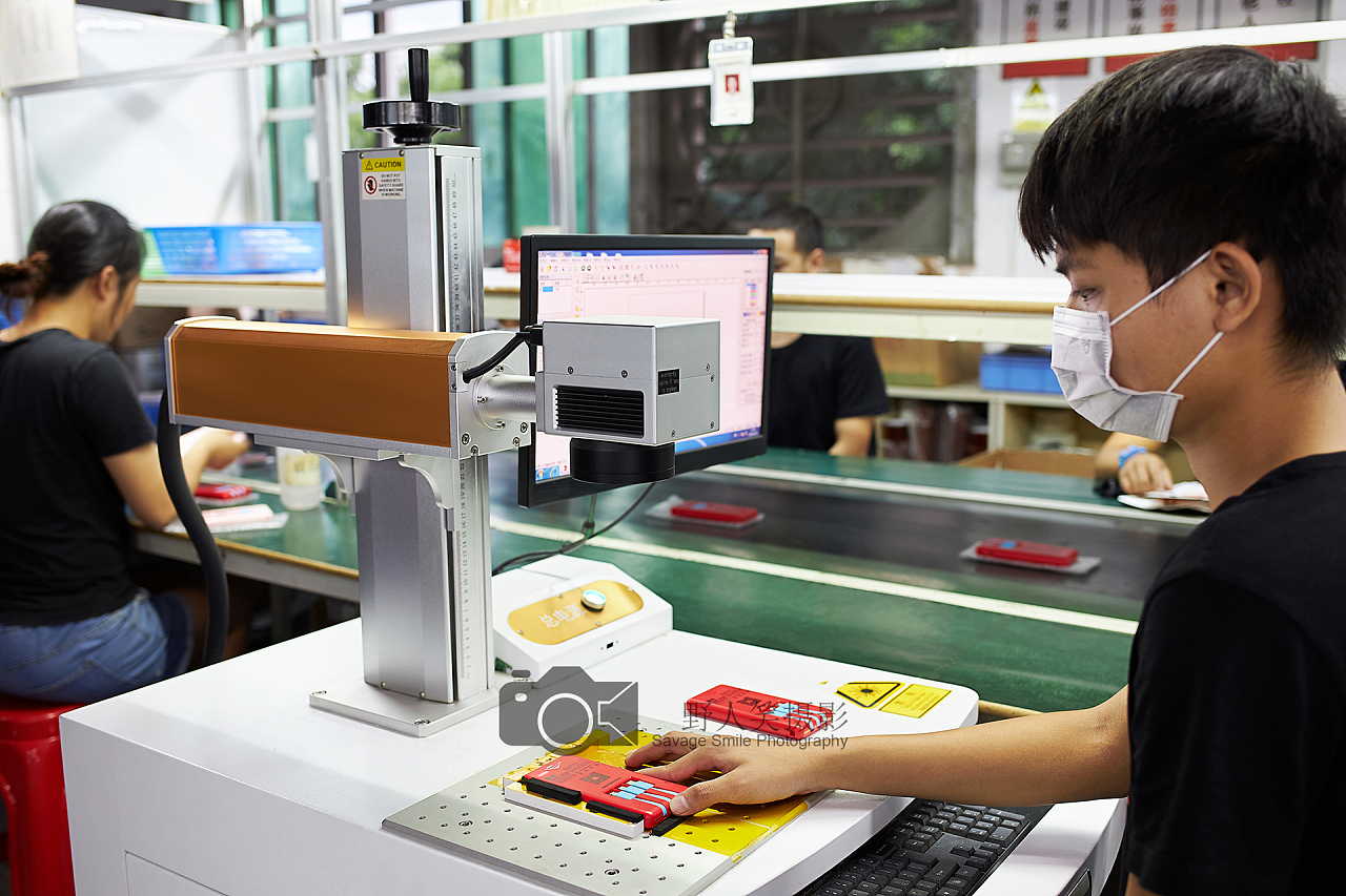 充电宝工厂车间摄影 深圳宝安企业环境宣传拍摄服务